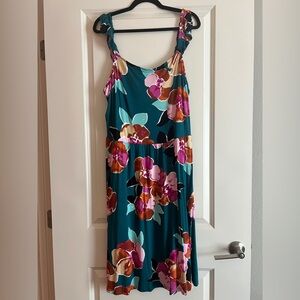 Floral Dress with Ruffle Strap | Maurice’s